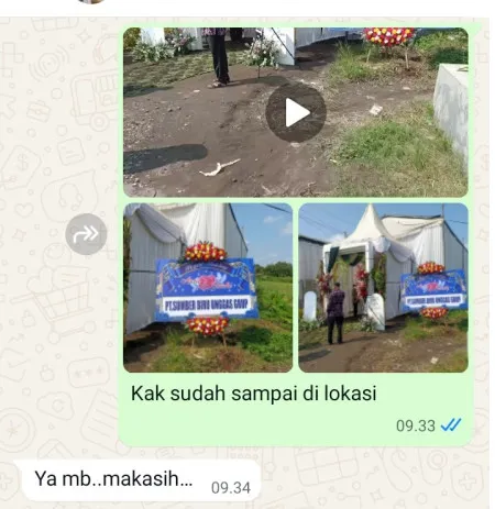 Pengiriman Karangan Bunga Karang Harja Cisoka