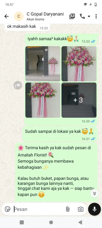 Pengiriman Karangan Bunga Karang Harja Cisoka