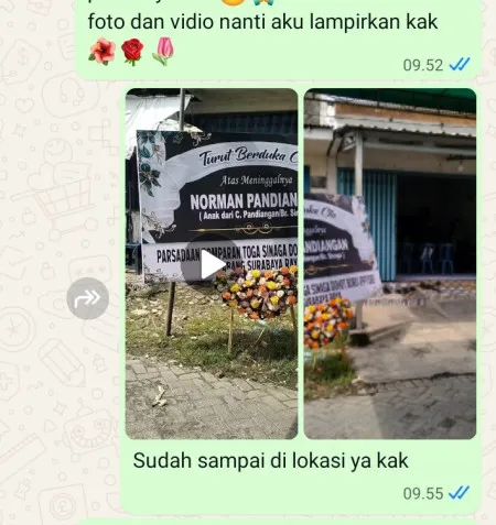 Pengiriman Karangan Bunga Karang Harja Cisoka