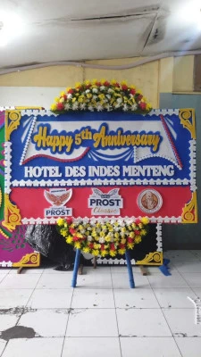 Papan Bunga di Karang Harja Cisoka